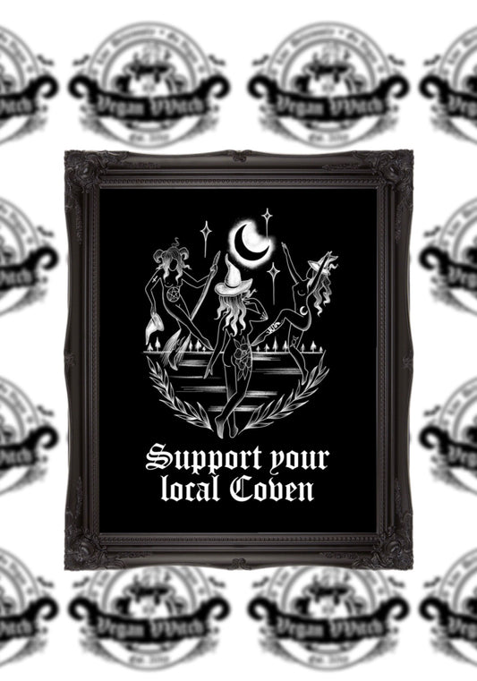 Support your local Coven A5 print